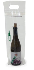Printed Wine Bottle to Go Bags 250/Case A2982