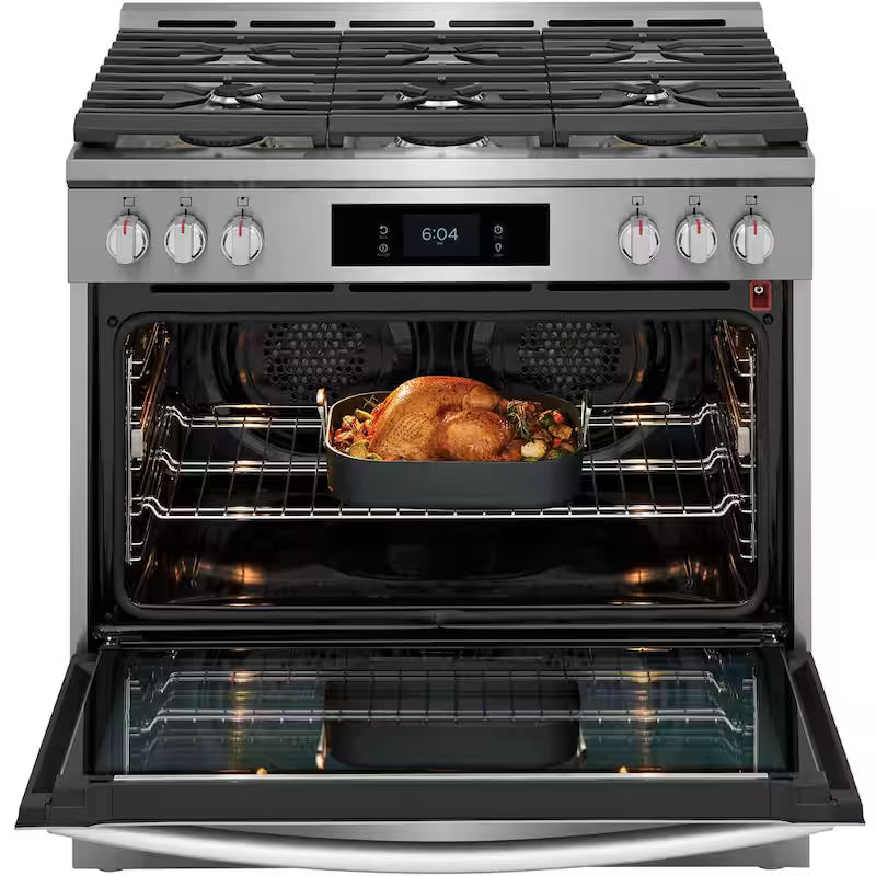 6-Burner Slide-In Dual Fuel Range with Air Fry Q894894