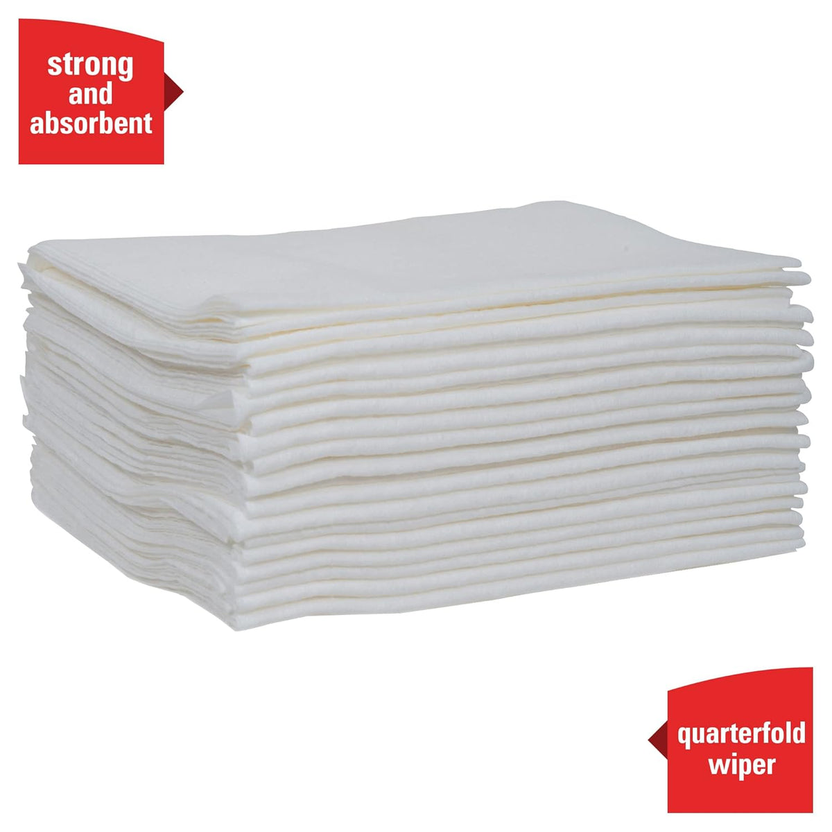 White 4-Ply Cleaning Cloths L2680