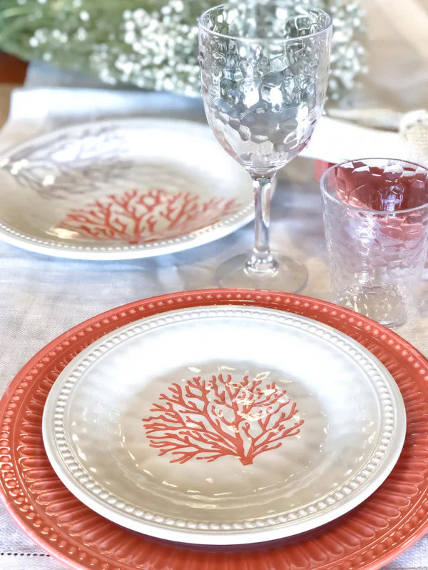 Flat Plate Coral Set 6 pcs X6642
