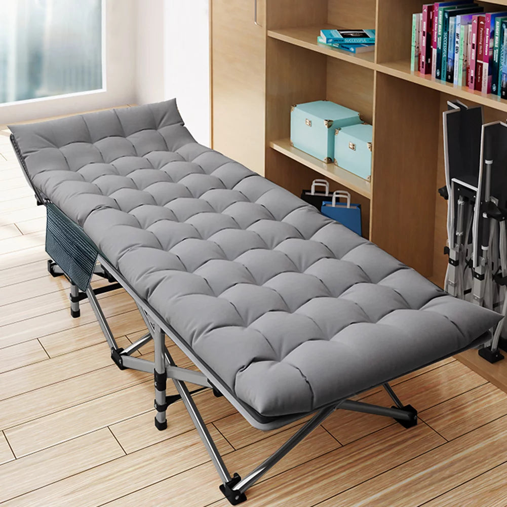 Folding Camping Cot Bed with Carry Bag L68303