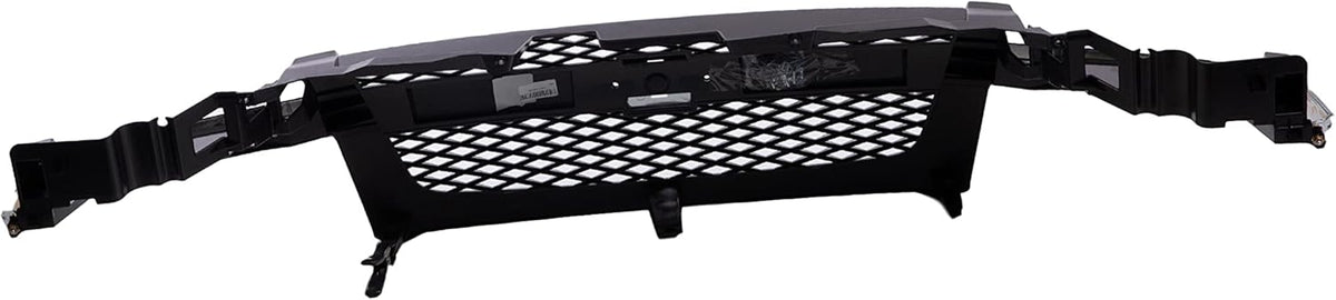 Front Dark Gray Grille Assembly with Chrome Center Bar X265535