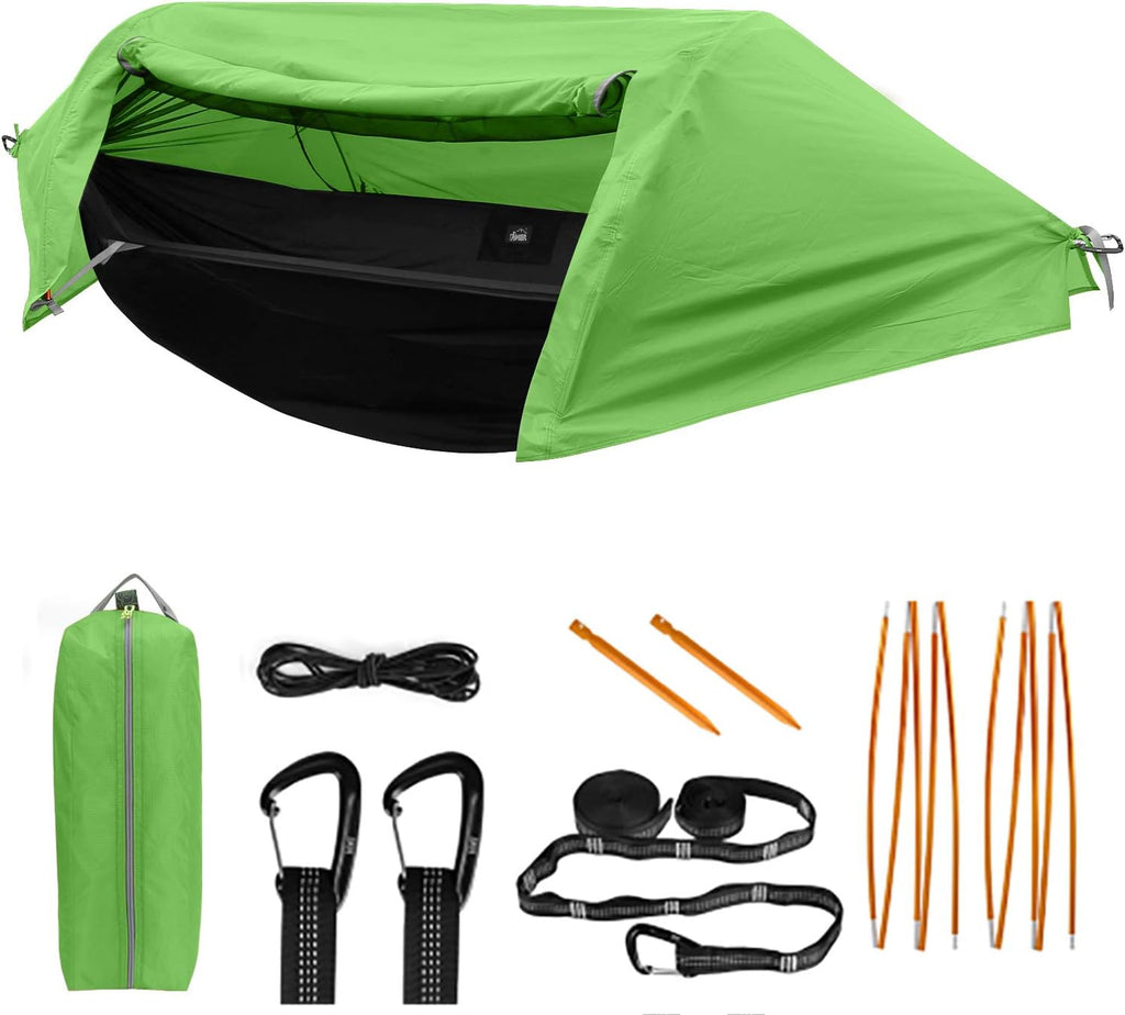 Camping Hammock with Mosquito Net and Rainfly K403334