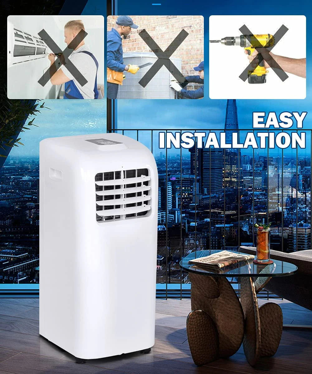 Portable Air Conditioner Cooling Fan Dehumidifier 8000BTU V901216