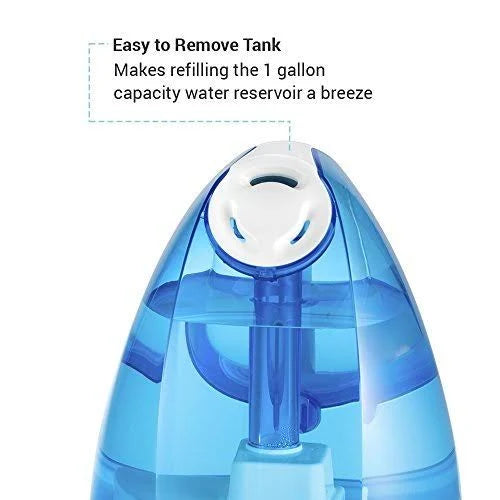 1 Gallon Ultrasonic Humidifier with Nightlight U96975