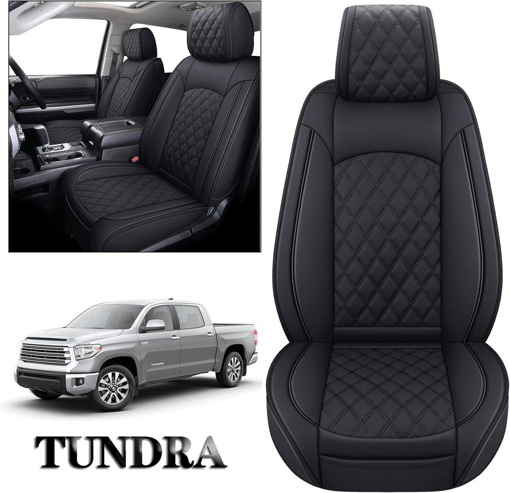 Waterproof Faux Leather Front Seat Covers for Truck C113