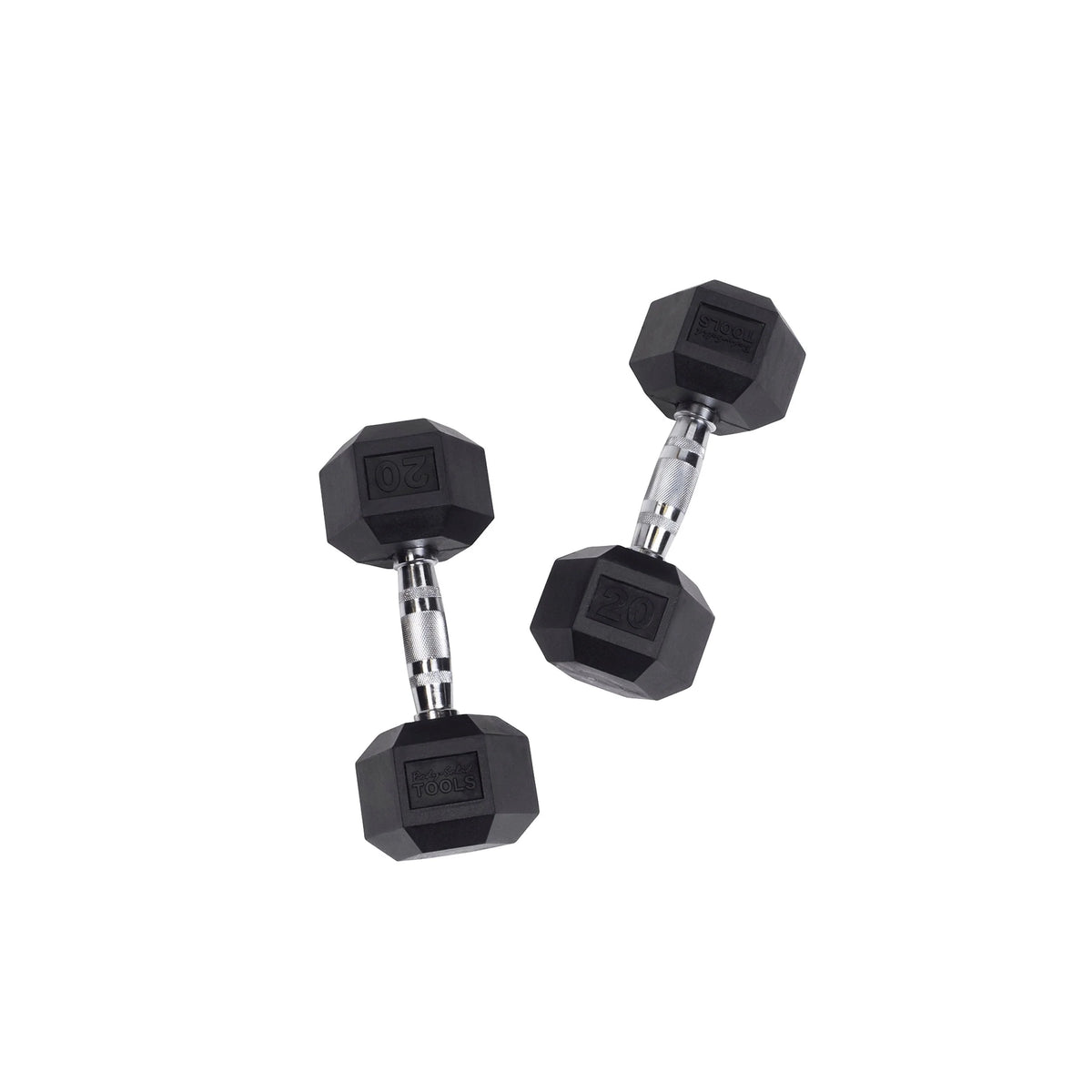 150 lbs. Rubber Hex Dumbbell Set K578