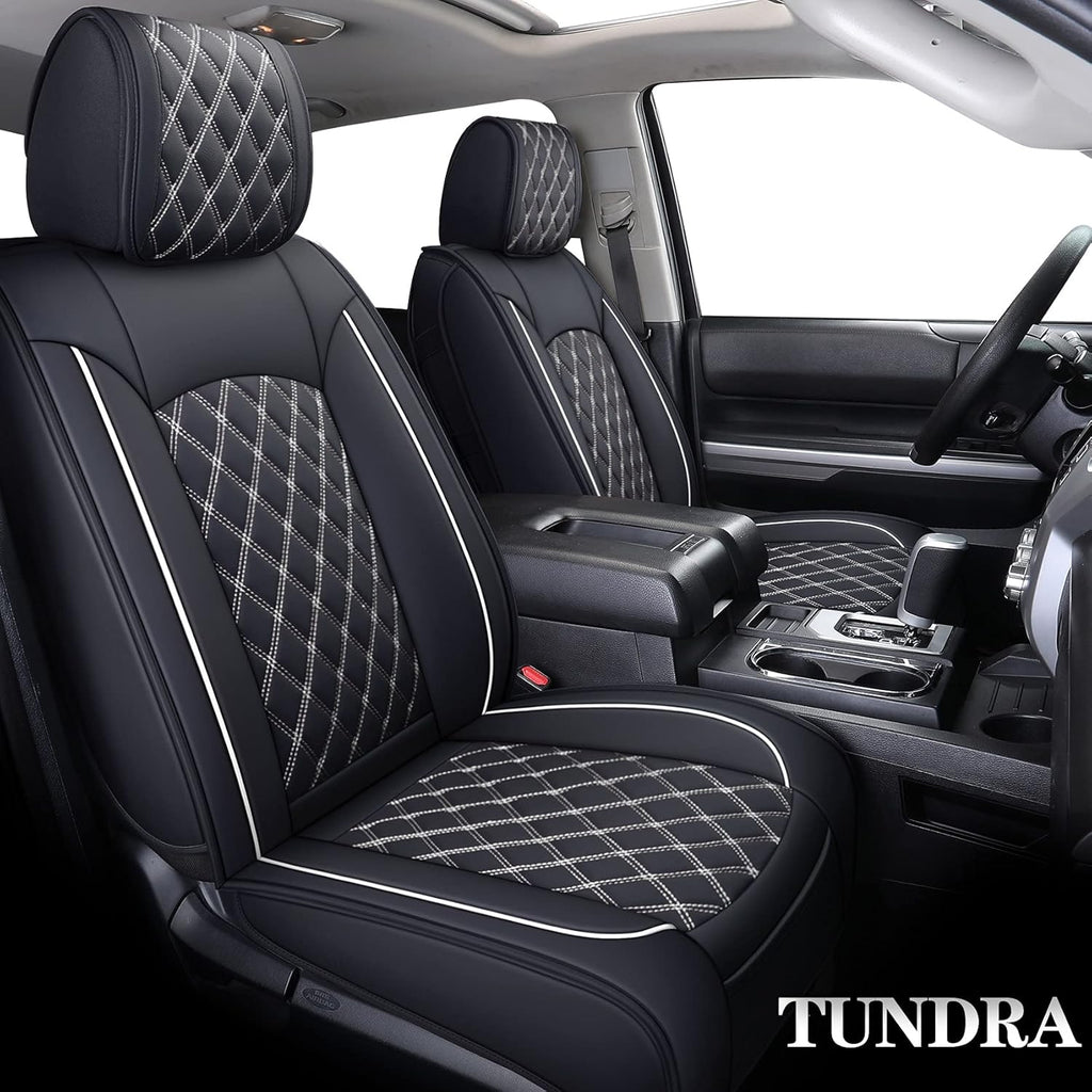 Waterproof Faux Leather Front Seat Covers for Truck C113