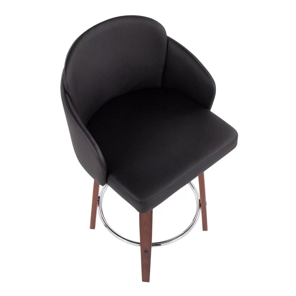 Faux Leather Counter Stools Set Of 2 T685310