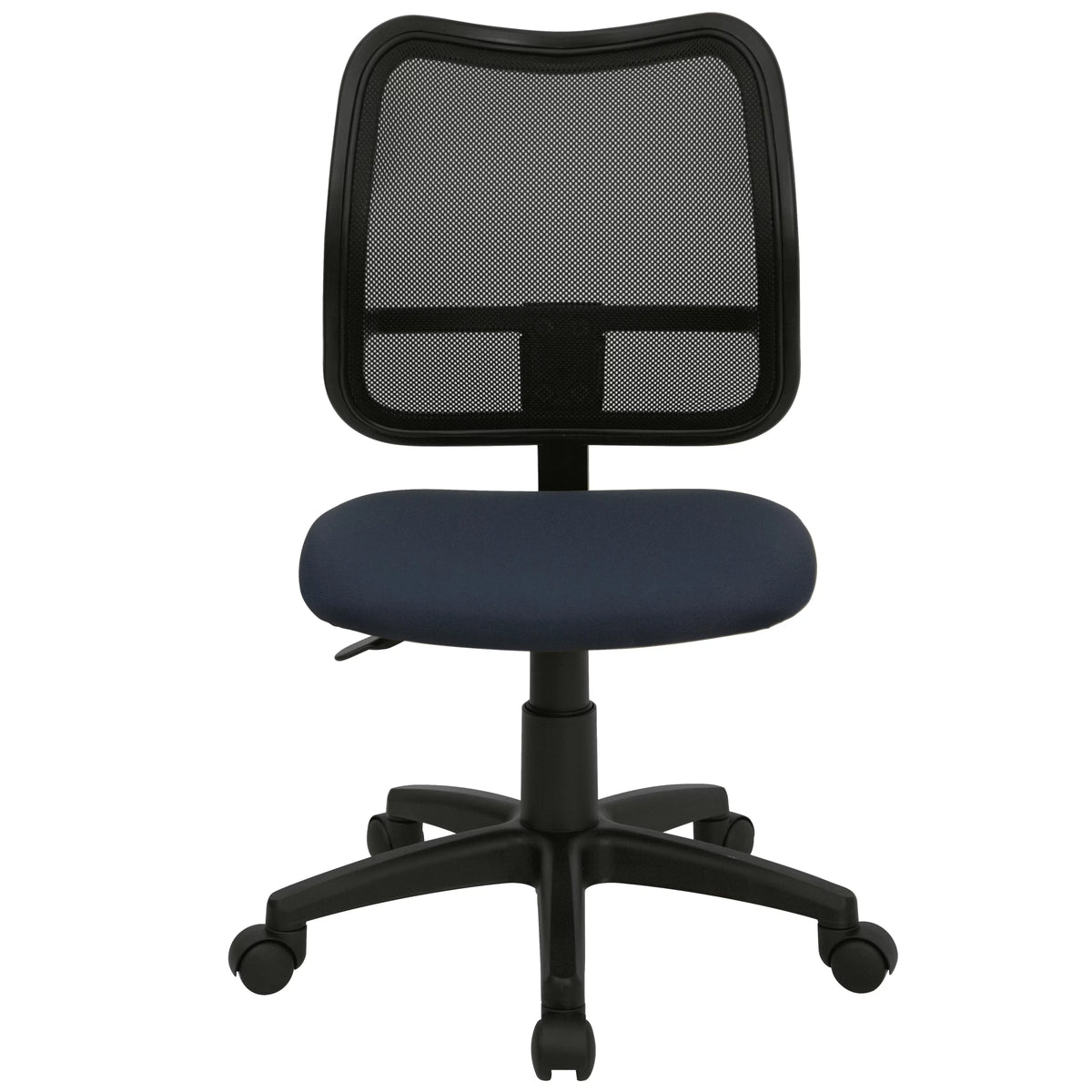 Navy Blue Mesh Swivel Task Office Chair I94009
