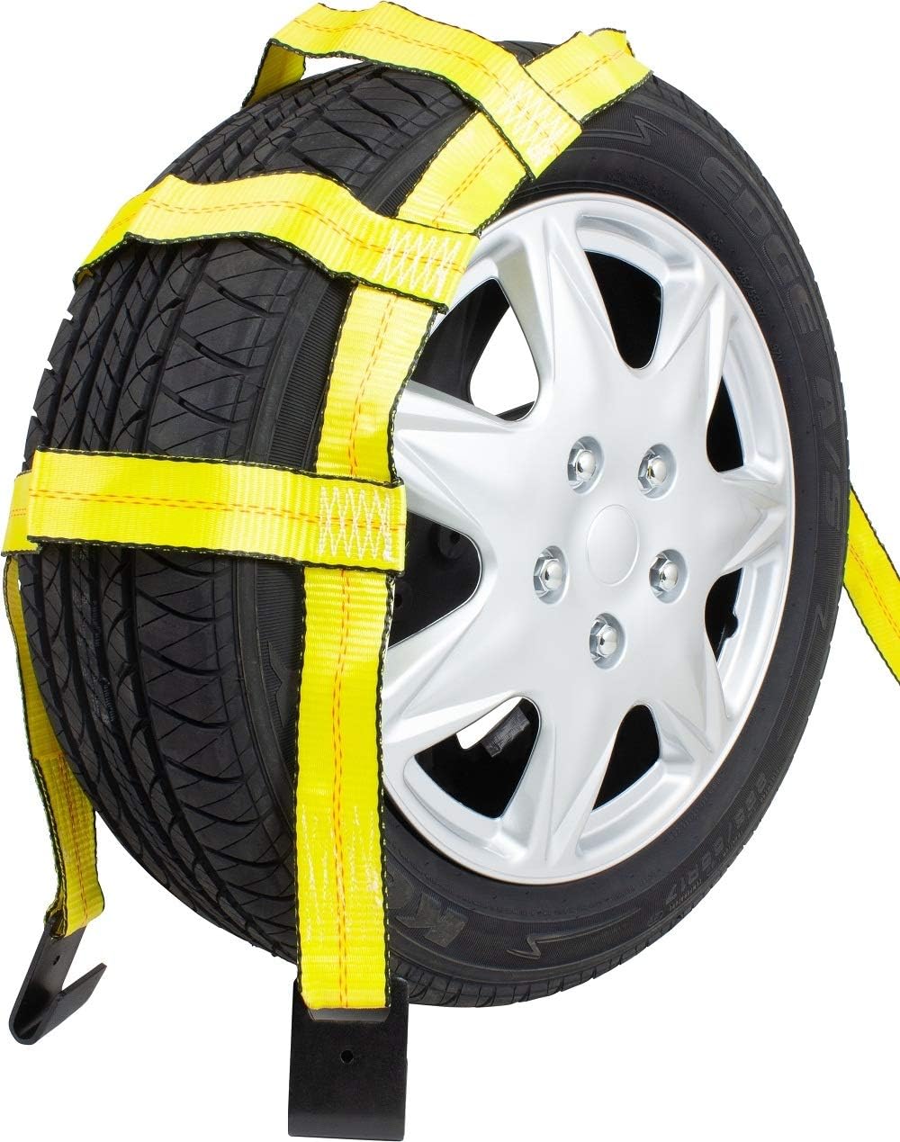 Tow Dolly Basket Straps with Flat Hooks, 8 Pack E27793