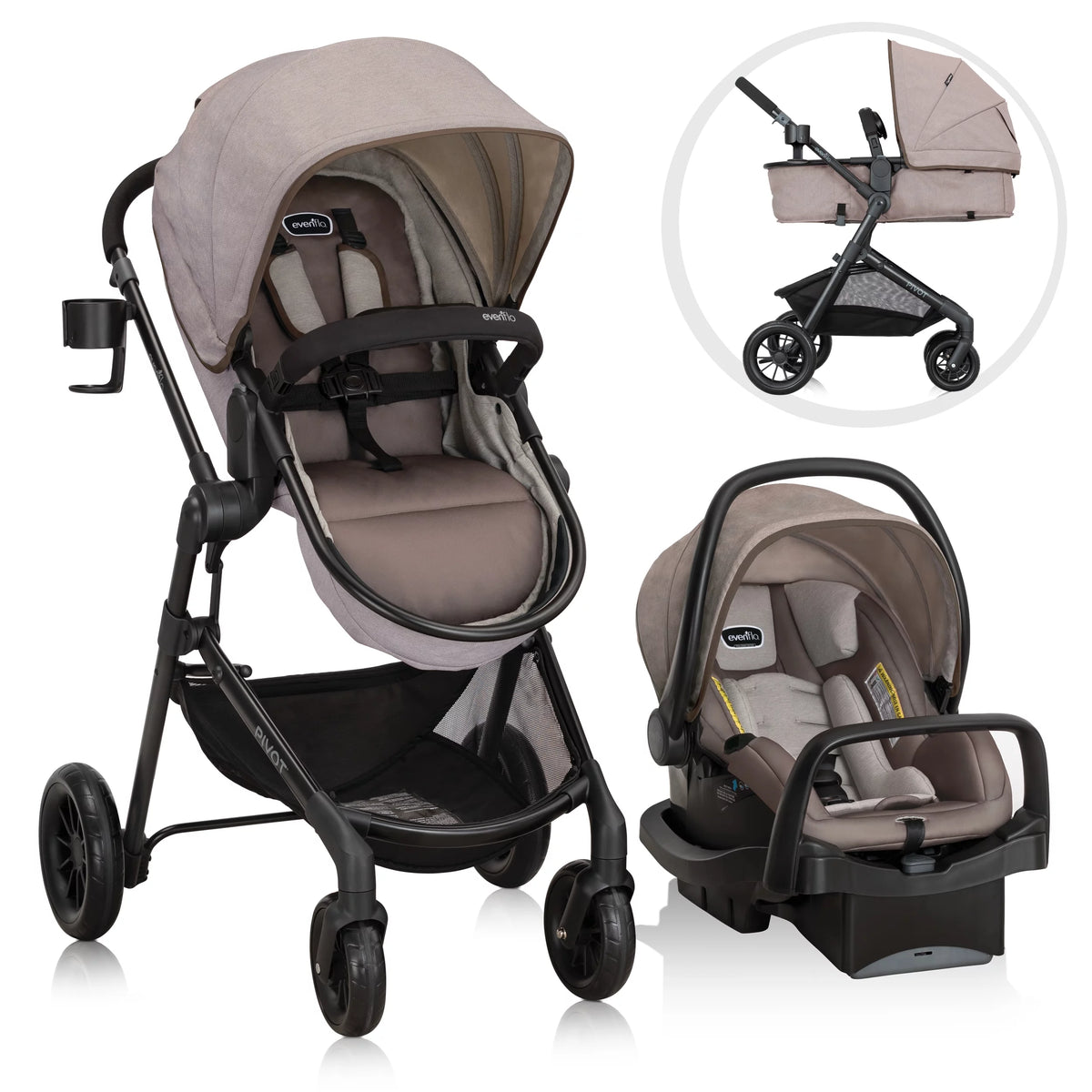 Modular Travel System with Infant Car Seat V17637