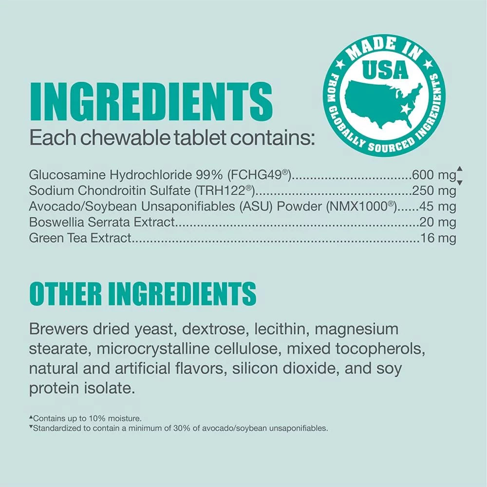 Chewable Tablets for Small & Medium Dogs 150ct W6328