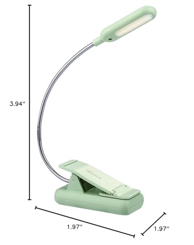 Clip On Book Light, 7 LED Reading Light, Blue U5058