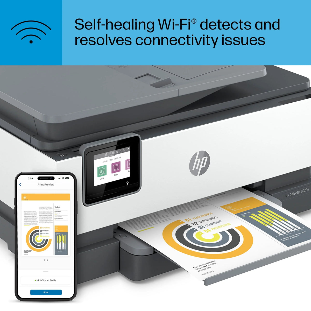 Wireless Color Inkjet All-in-One Printer E88950