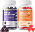 Magnesium Gummies 500mg 400mg + B Complex 50 Gummies S693105