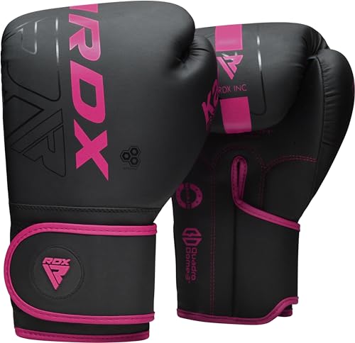 Women Boxing Gloves Maya Hide Leather 8 10 12 14 16 Oz Q5994