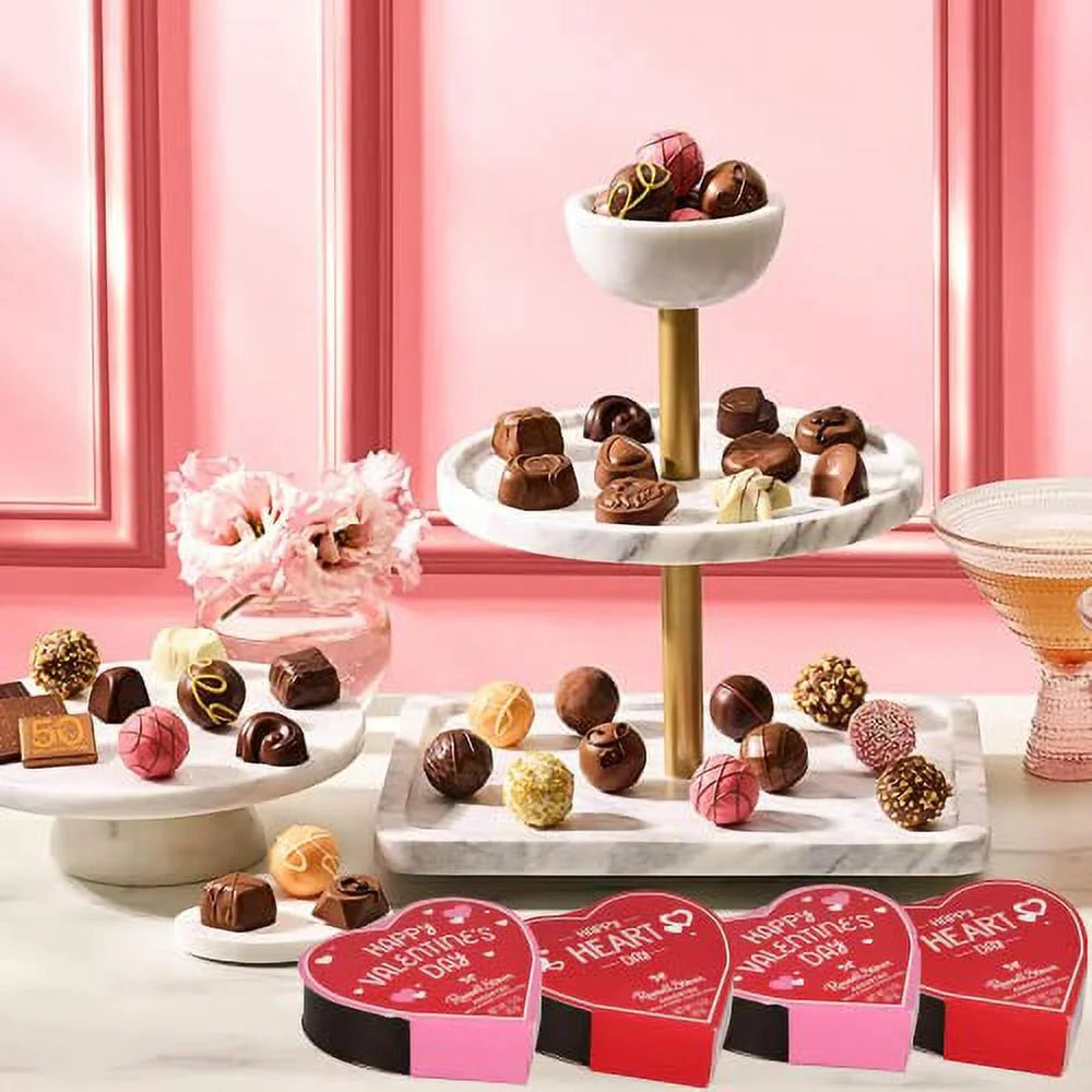 Heart Shaped Chocolate Gift Boxes Set Of 4 E32783
