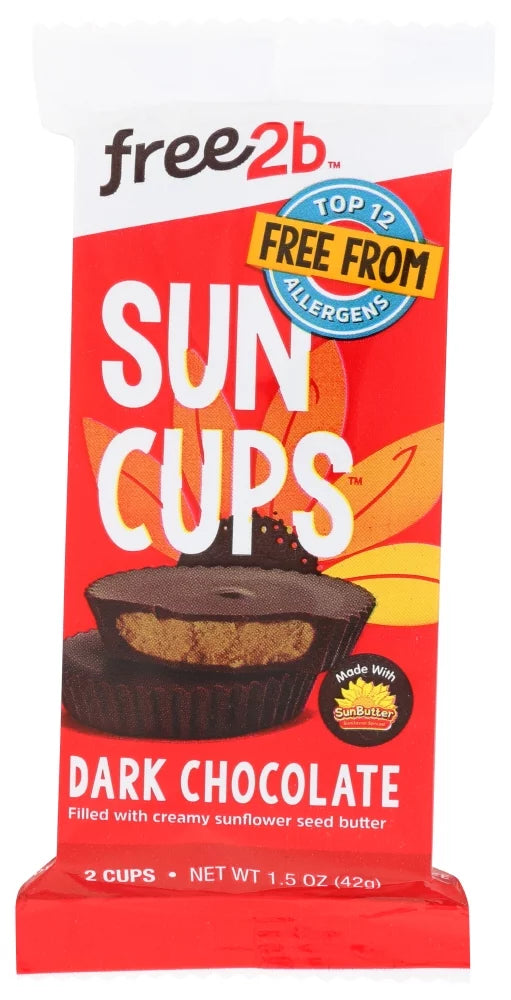 Dark Chocolate Sunflower Butter Cups N16916