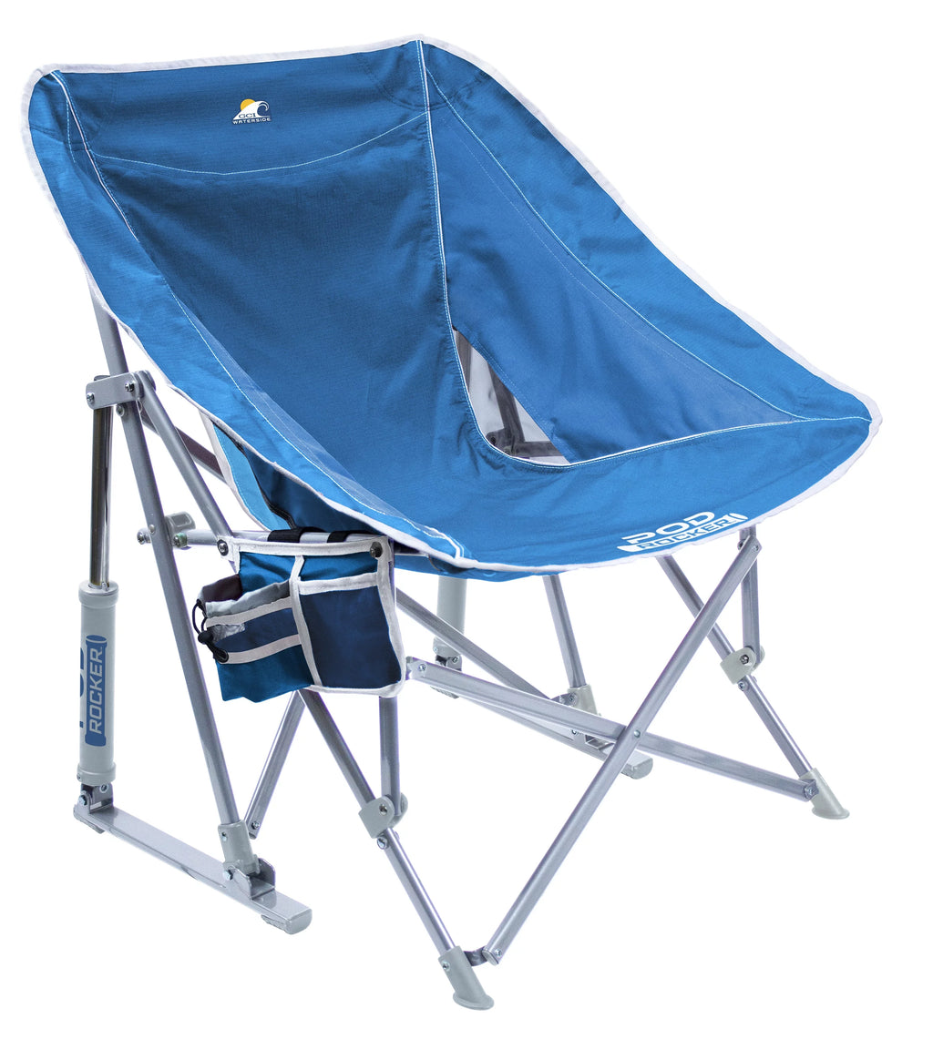 Black Foldable Rocking Camp Chair J5517