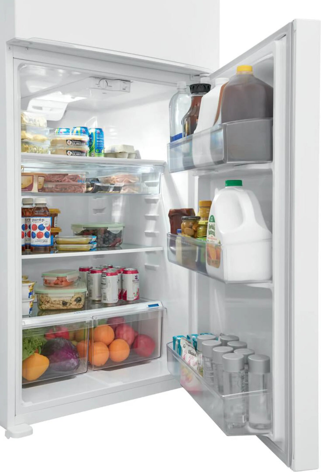 White 20 cu. ft. Top Freezer Refrigerator I884