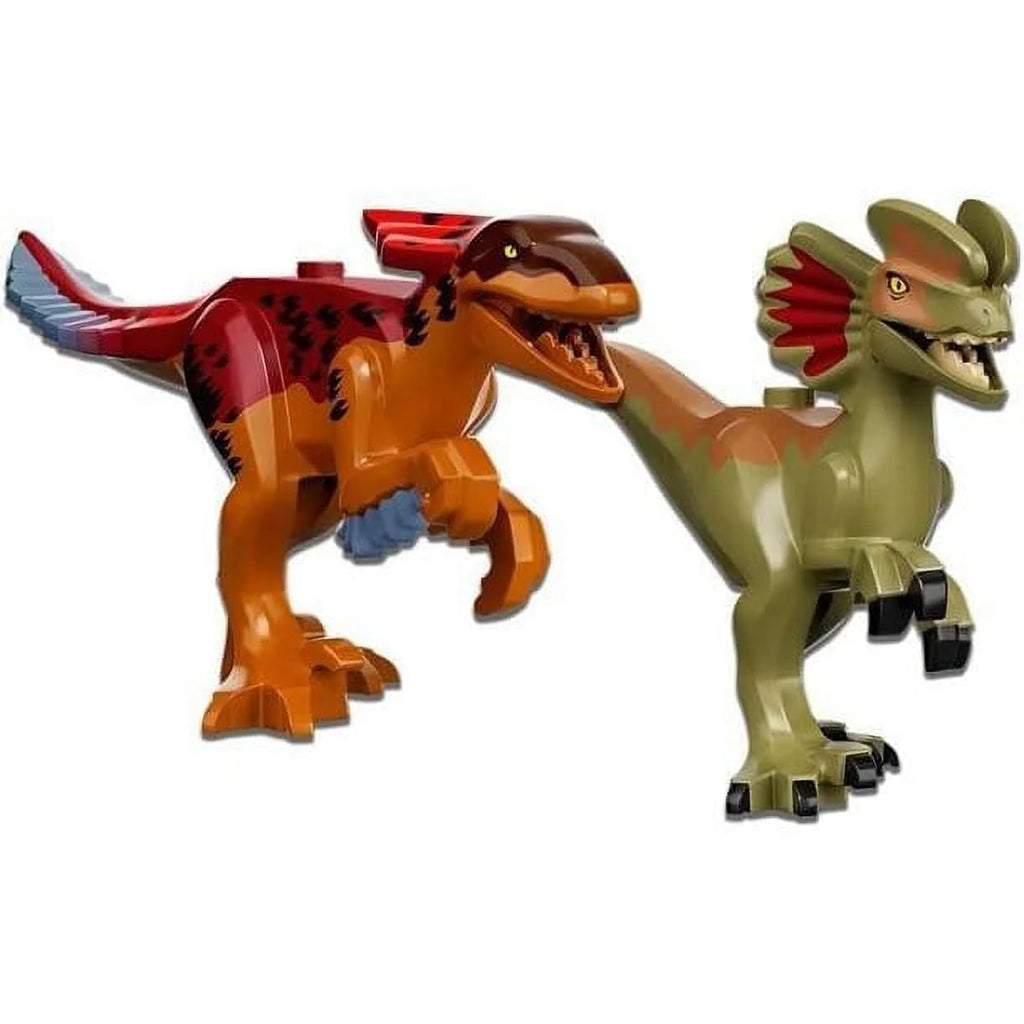 Jurassic World Pyroraptor and Dilophosaurus Transport V326