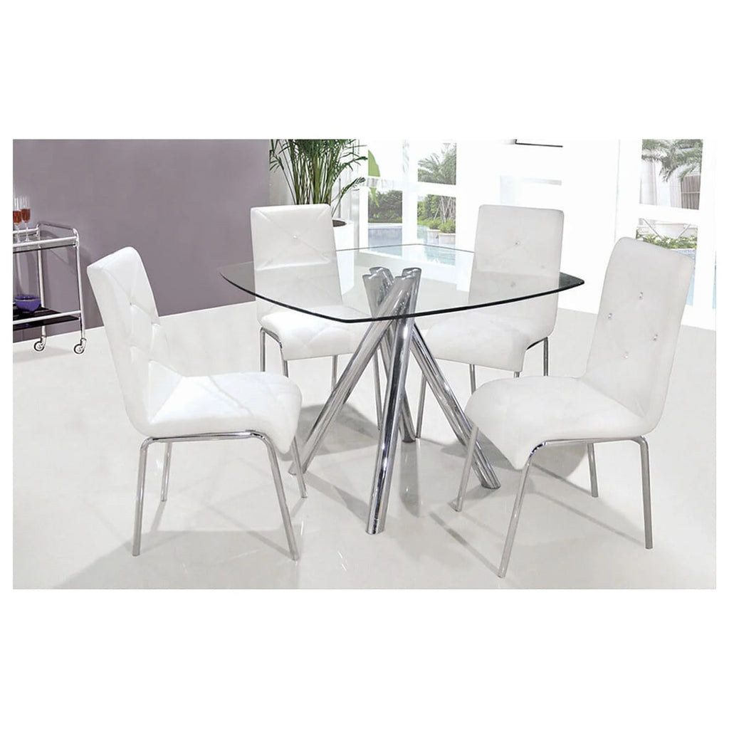 Contemporary Glass Dining Table A37930