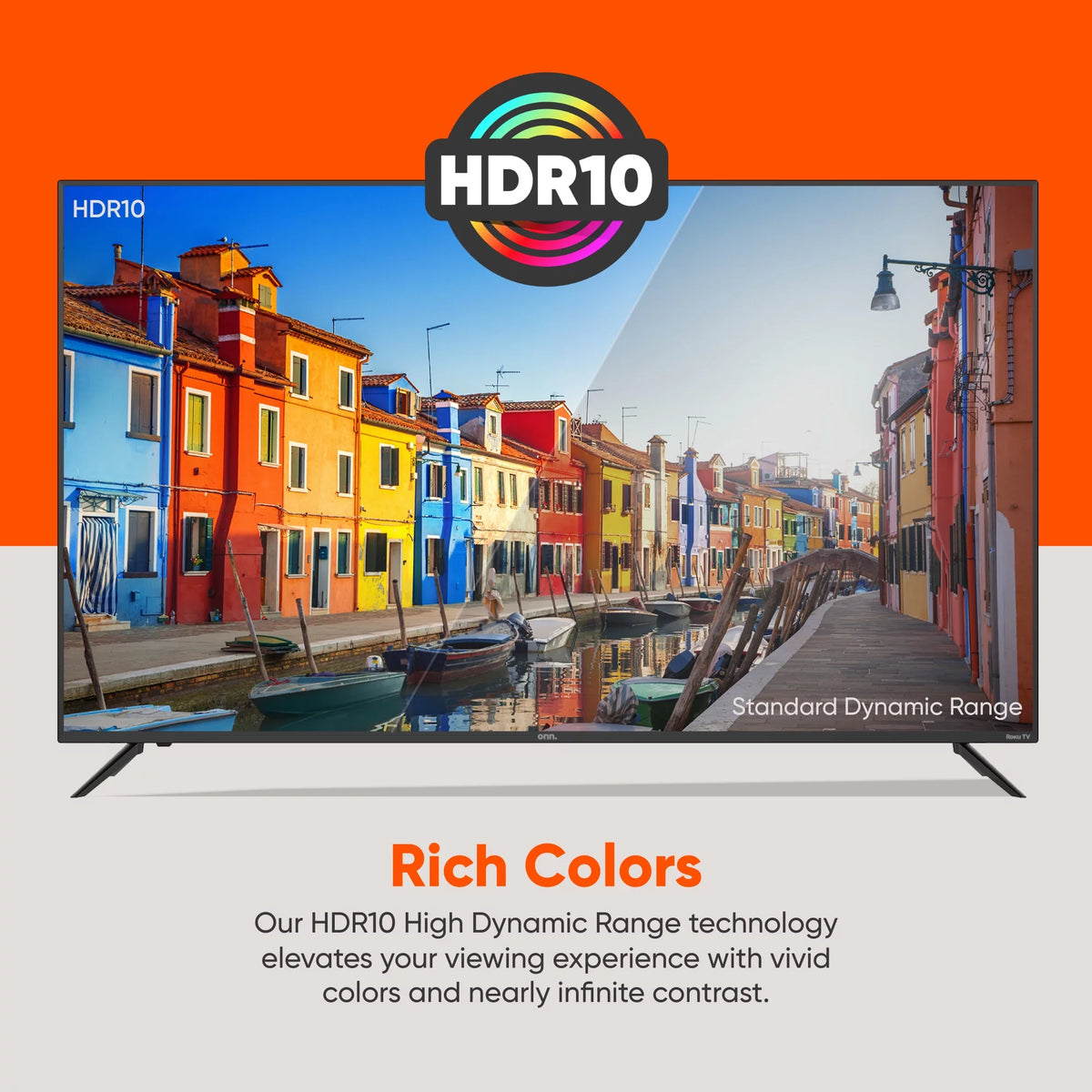55 Class 4K UHD LED Roku Smart Television HDR W84272