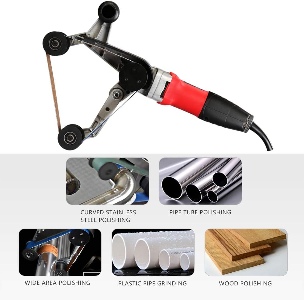 110V 800W Stainless Steel Pipe Polisher Sander Q343837