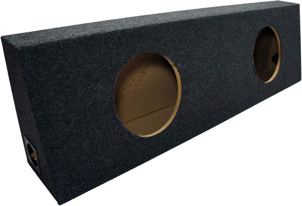 Dual 10 Sub Box Enclosure & Amp X4724