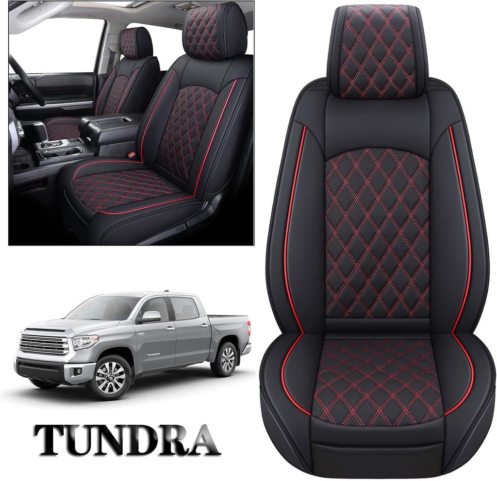 Waterproof Faux Leather Front Seat Covers for Truck C113