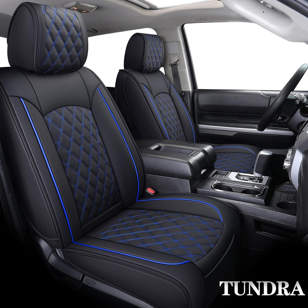 Waterproof Faux Leather Front Seat Covers for Truck C113