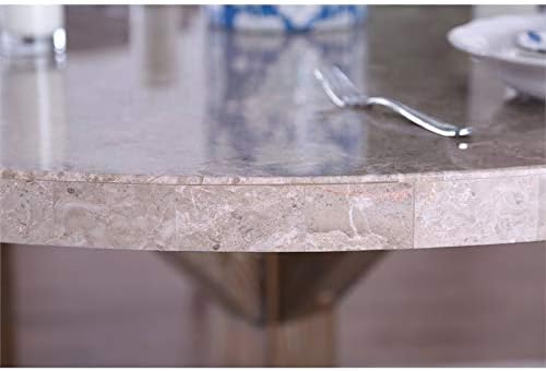 Round Wood Base Dining Table Z7658