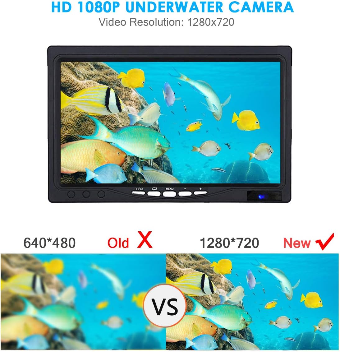 Underwater Fishing Camera with DVR 15m Cable B616