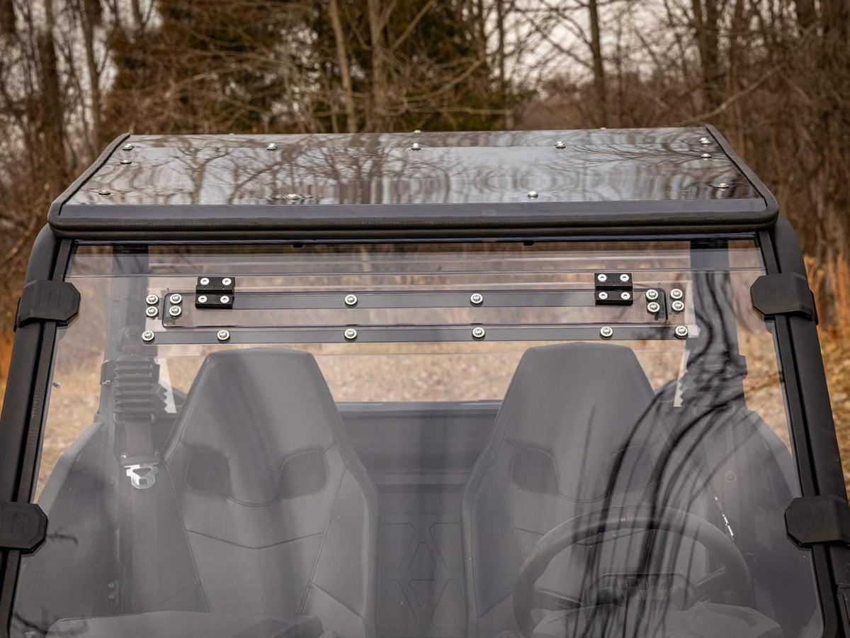 Heavy Duty Scratch Resistant Vented Full Windshield B3354