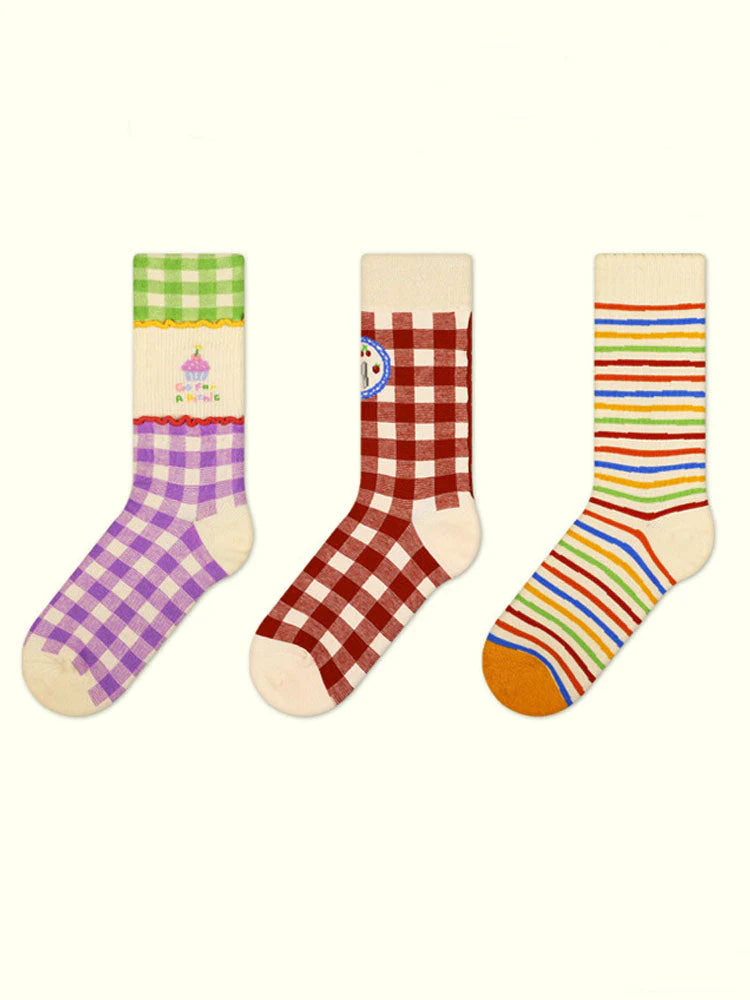 Cute College Style Socks K4798