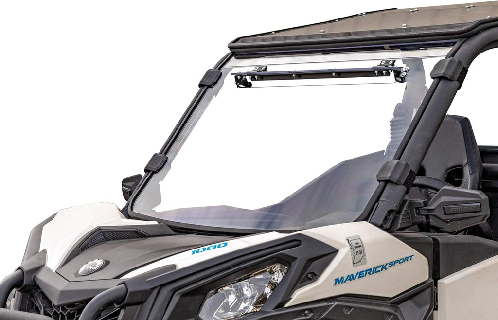 Heavy Duty Scratch Resistant Vented Full Windshield B3354