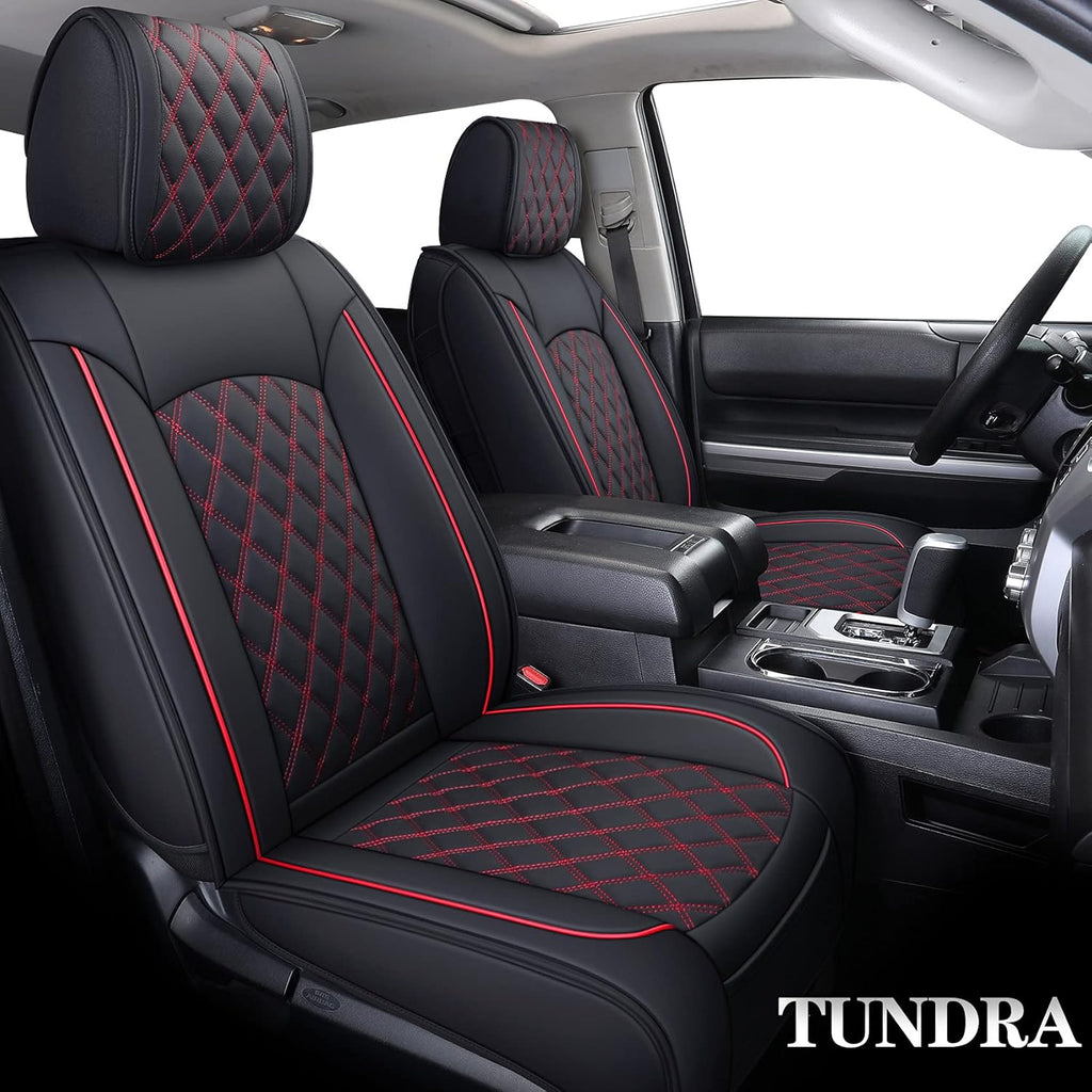 Waterproof Faux Leather Front Seat Covers for Truck C113