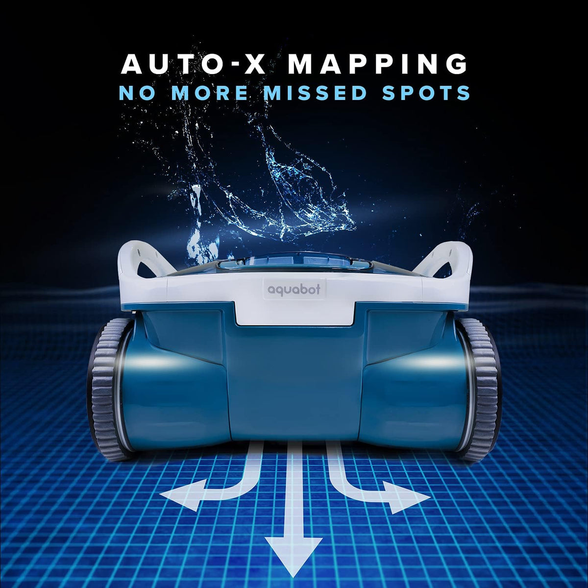 Robotic Pool Cleaner with Scrubbing Brush and Dual Filters R88722