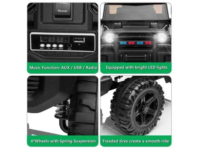 12V Kids Ride on Car Truck with Remote Control Z910