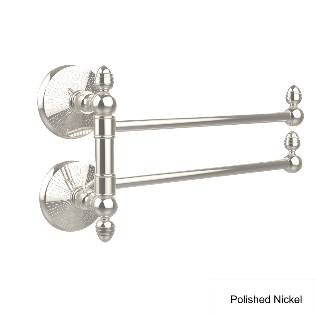 Brushed Bronze 2 Swing Arm Towel Rail B36947
