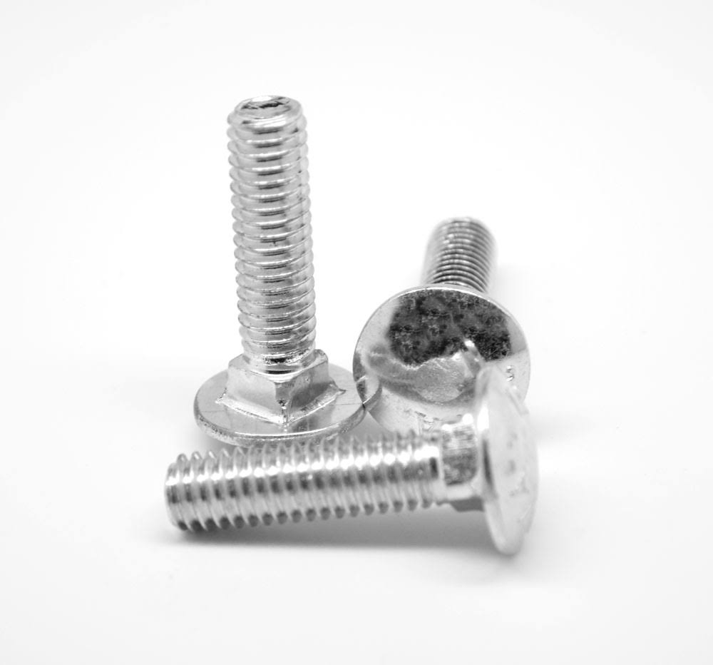1/4x22-20 x 6x22 Coarse Thread Carriage Bolt Stainless Steel 316 Pk 50 Q352
