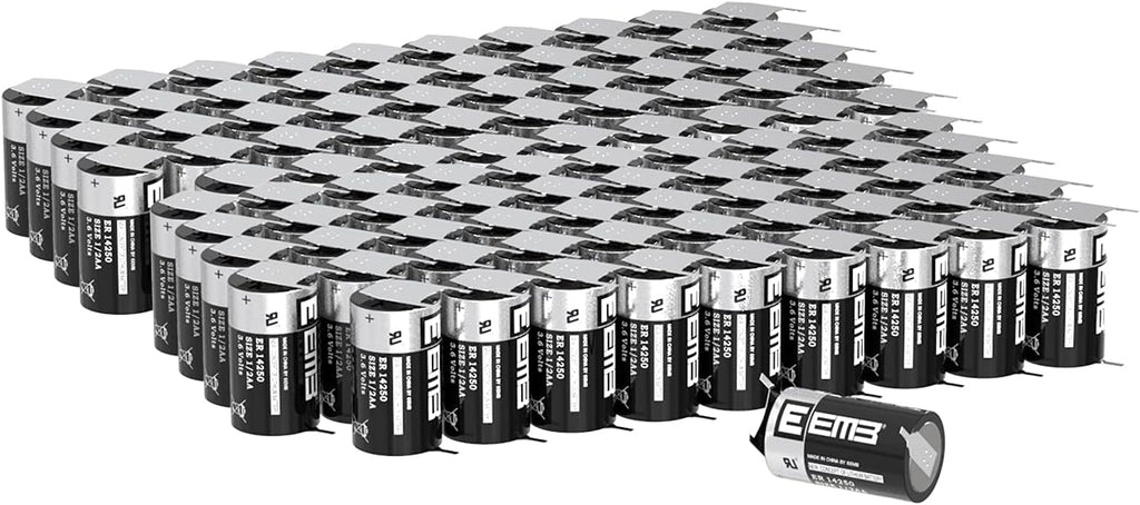 3.6V Lithium Battery 1/2 AA Size 1200mAh Q39452