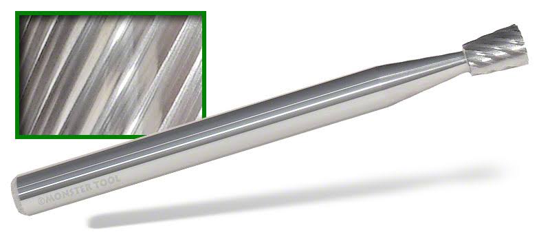 Carbide Burr SN-7 SN Cone Shape Inverted E375857