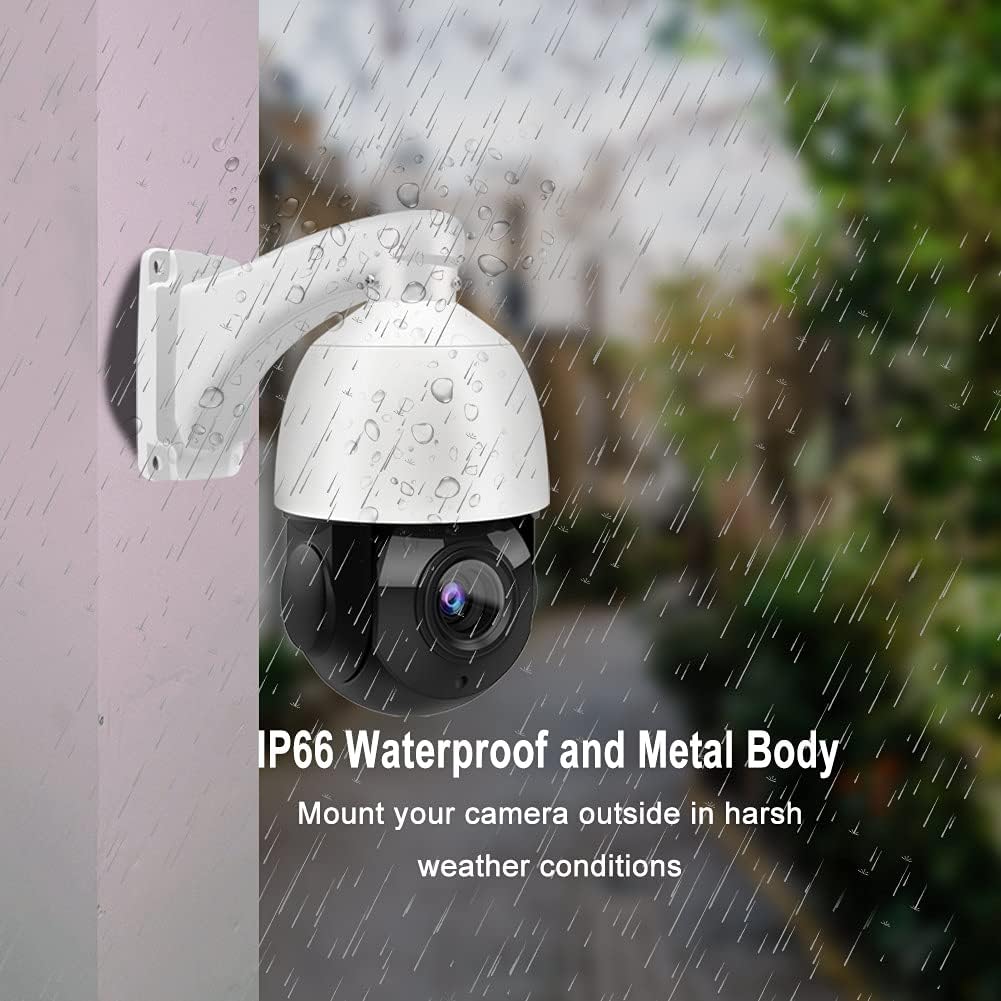5MP PTZ PoE IP Camera with 18x Optical Zoom N3898