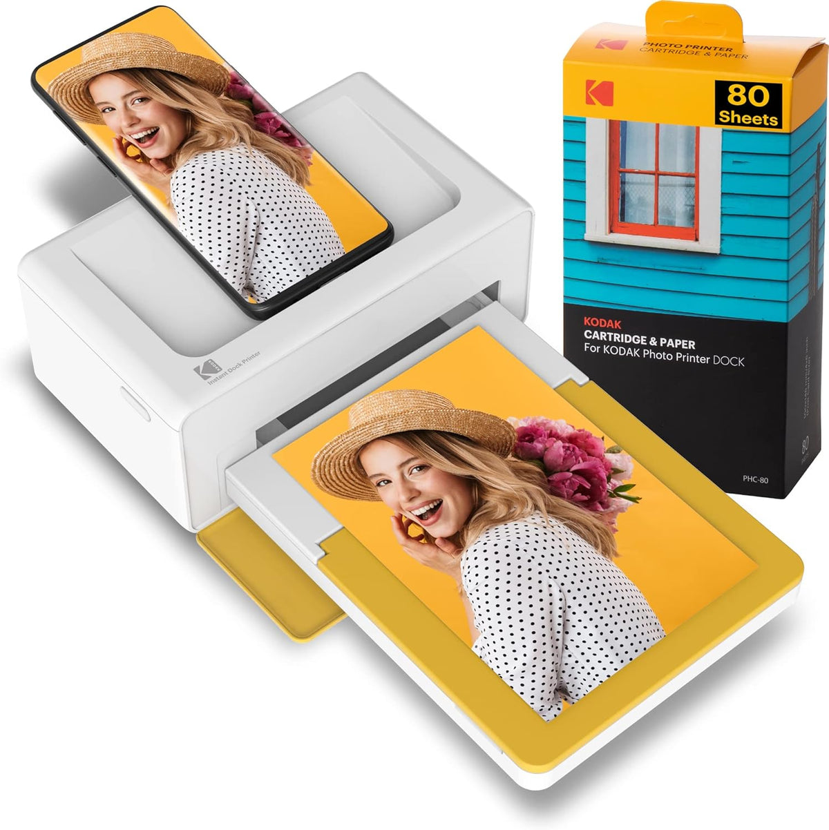 4x6 Bluetooth Portable Instant Photo Printer H581