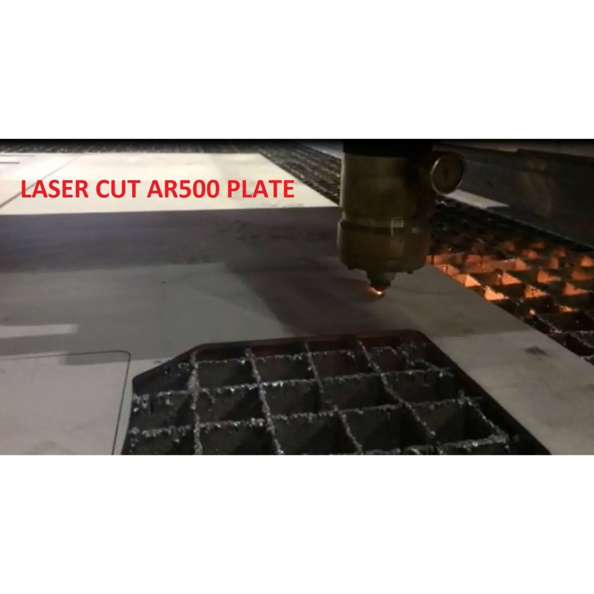 6 Pc Laser Cut AR500 Steel Targets L87883