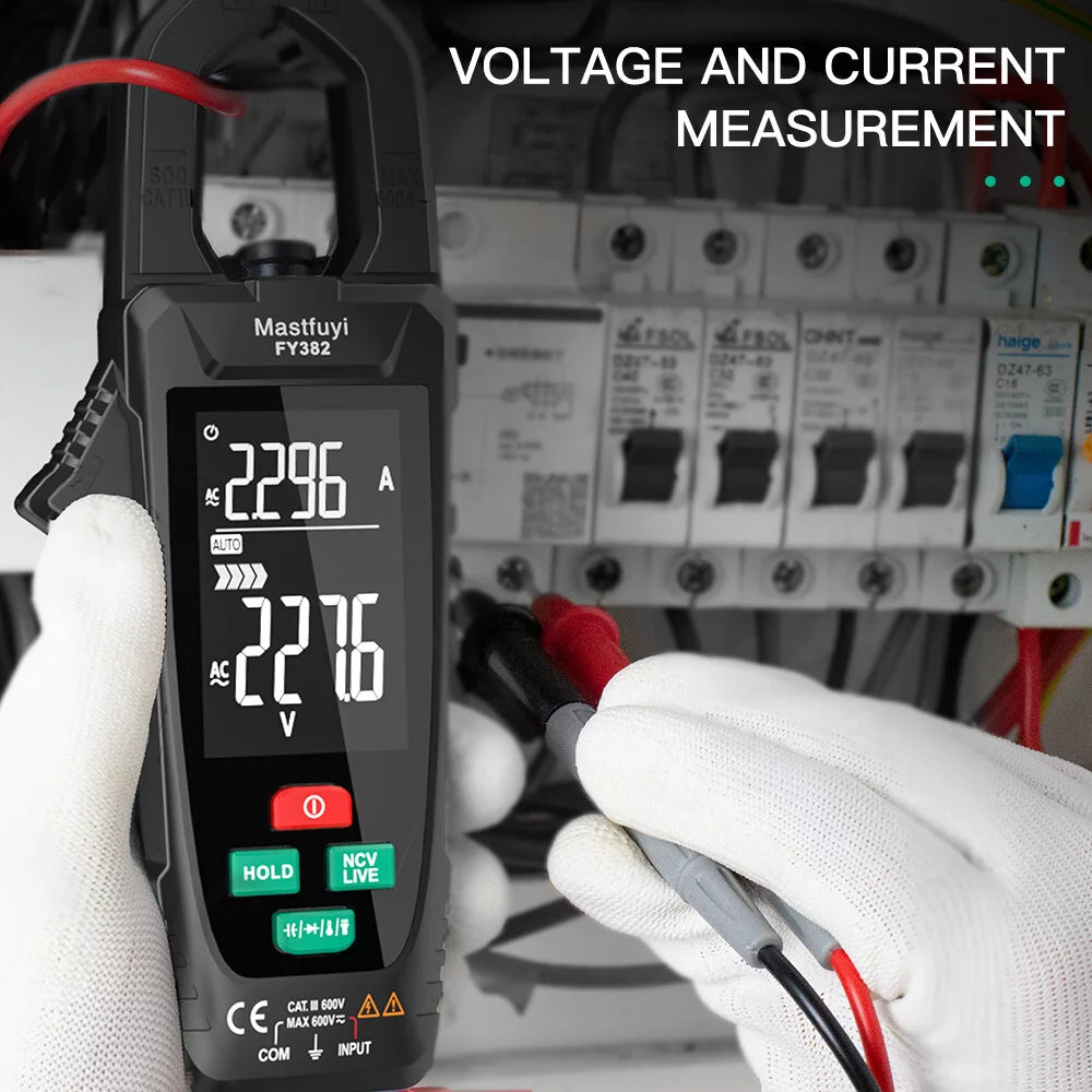 True RMS 9999 Counts Digital Clamp Meter O172