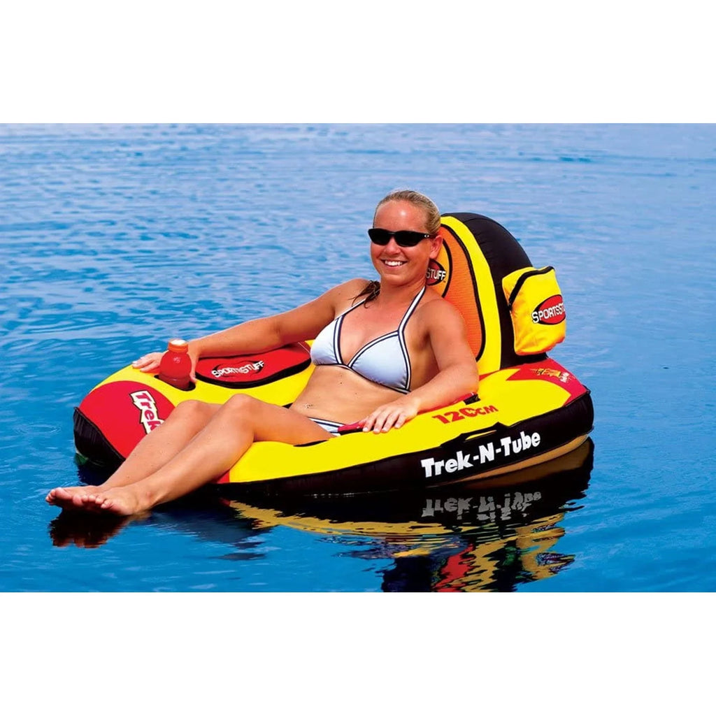 Inflatable Water Tube with Cooler E448906