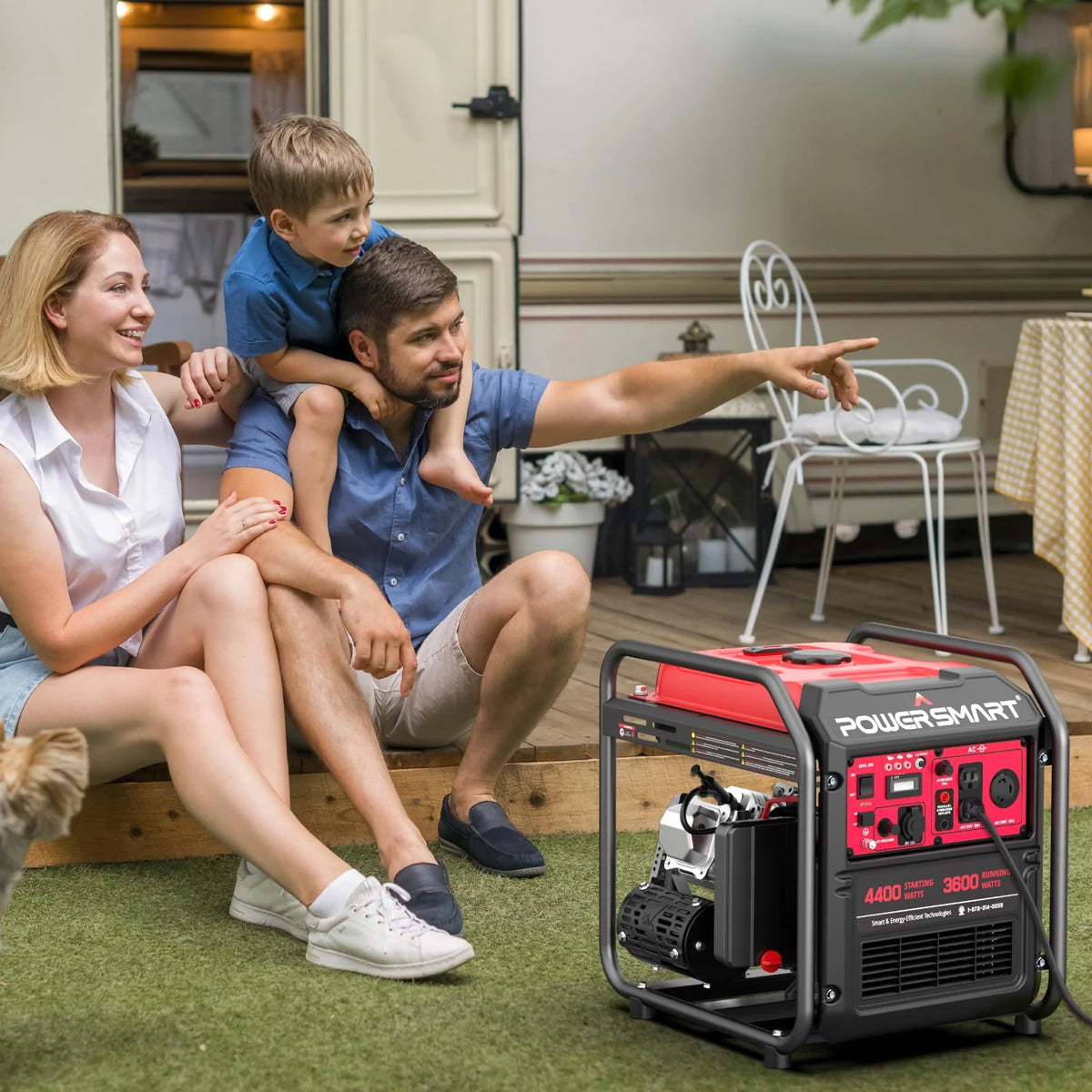 4400-Watt Gas Generator J383114